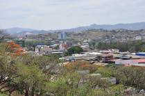 Visão de Tegucigalpa, a capital de Honduras
